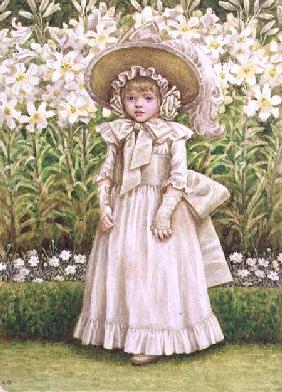 Child in a White Dress c.1880  on
