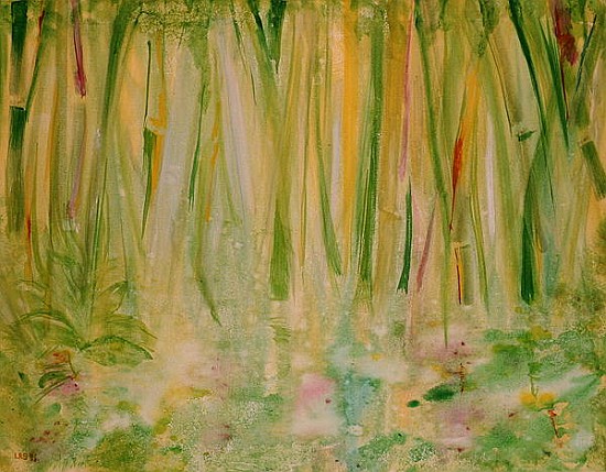 Impression of the Rain Forest, 1991 (acrylic on canvas)  von Laila  Shawa