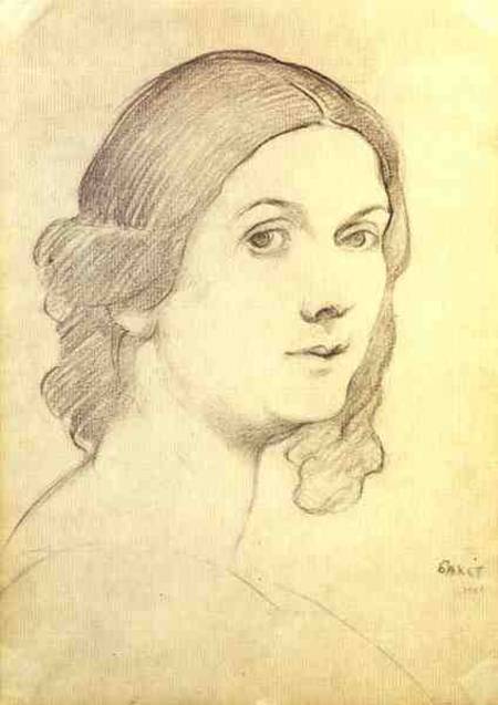Portrait of Isadora Duncan (1877-1927) von Leon Nikolajewitsch Bakst