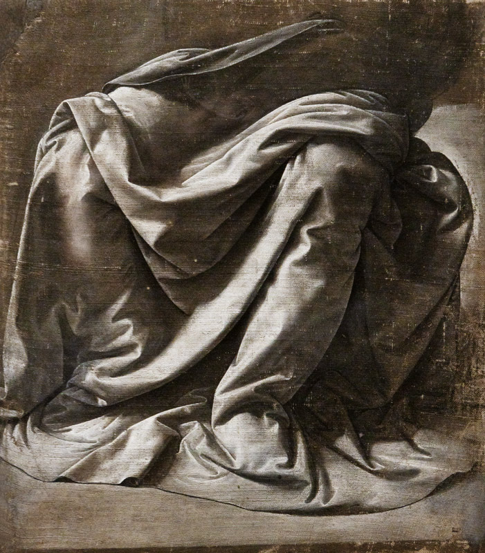 Study of Drapery von Leonardo da Vinci