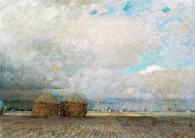 Landscape with Huts 1900