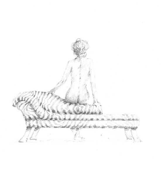Seated Nude von Lincoln  Seligman