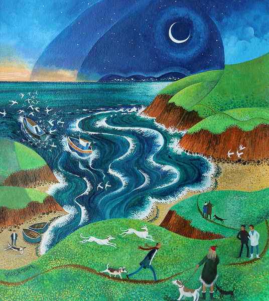 Evening Sea Breezes von Lisa Graa Jensen