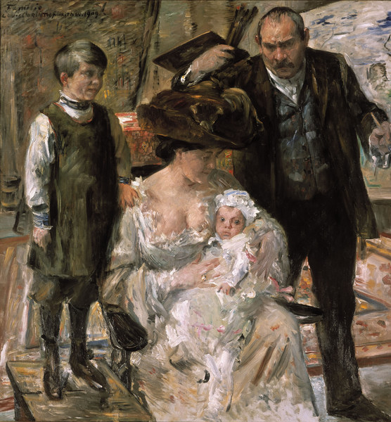 Der Künstler und Familie von Lovis Corinth