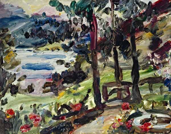 Garten in Urfeld am Walchensee 1923