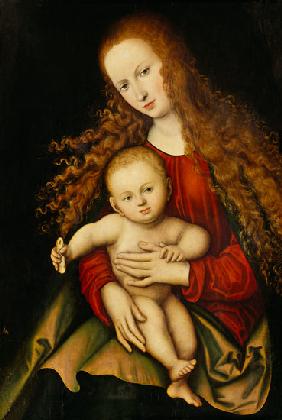 Maria mit dem Kinde 1529