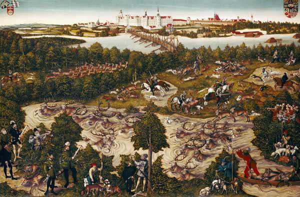 The Stag Hunt of Elector John Frederick the "Magnanimous" 1544