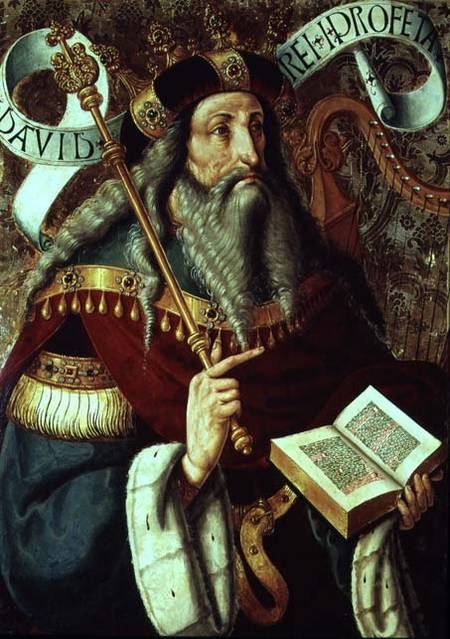 The Prophet David von Master of Riofrio