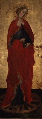 St. Catherine (tempera on panel) von Master of the Straus Madonna