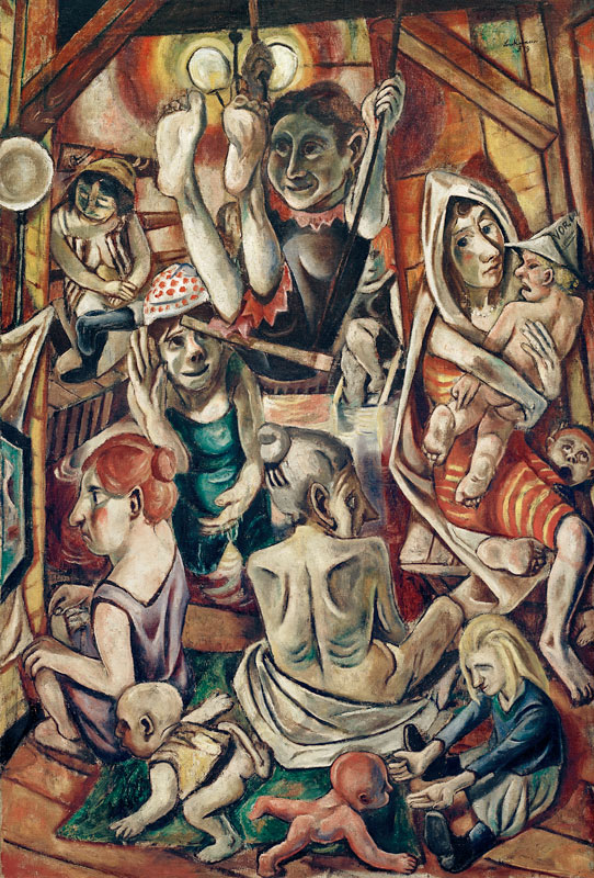 Frauenbad von Max Beckmann