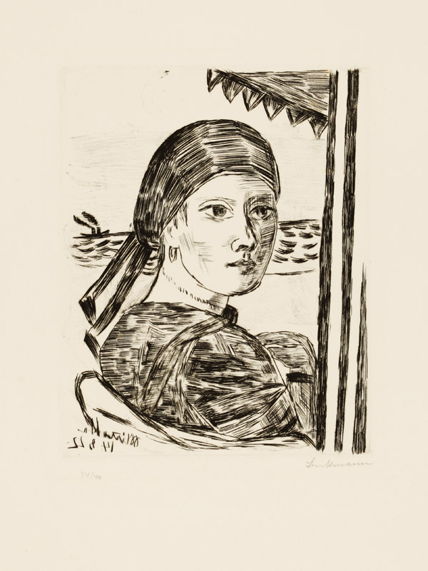 Minette. 1922 (H. 238 VI B d) von Max Beckmann