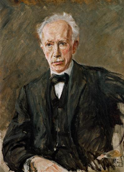 Bildnis des Komponisten Richard Strauss 1918