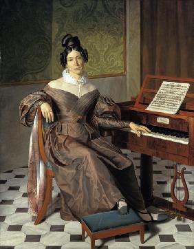 Isabella Colbran (Sängerin, erste Frau Rossinis) um 1830