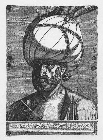 Suleiman the Magnificent von Melchior Lorck