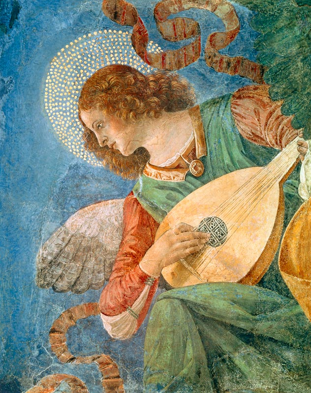 Angel Musician von Melozzo da Forli