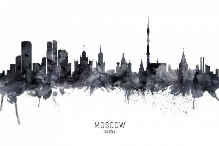 Moskau-Russland-Skyline