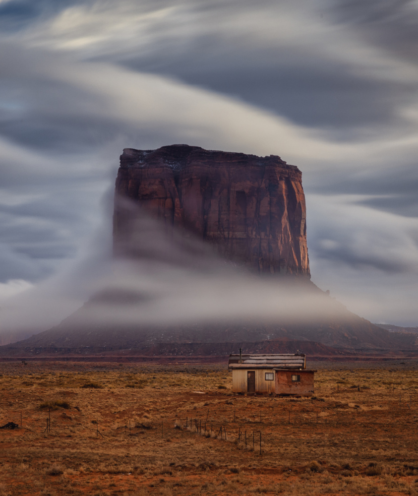 Wind über Navajo - Vertikal von Michael Zheng