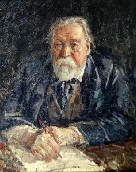 Portrait of the Composer Michail Ippolitov-Ivanov (1859-1935) 1934 (oil on canvas) 1883