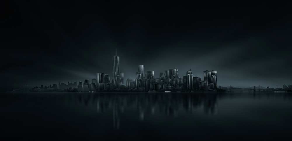 New York Skyline von Miguel Angel Martin