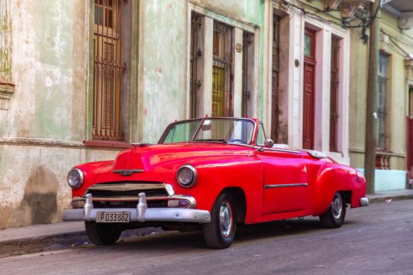 Cadillac in Havana, Cuba, Oldtimer, Kuba von Miro May