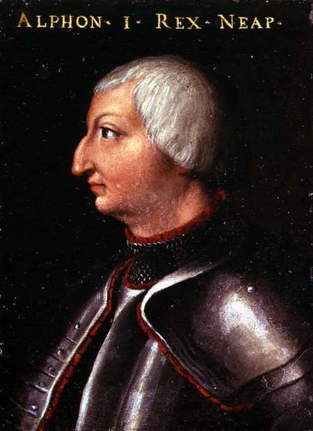 Alfonso V the 'Magnanimous', King of Aragon von Neapolitan School