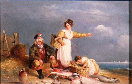 Fisherfolk with the Catch von Nicholas Condy