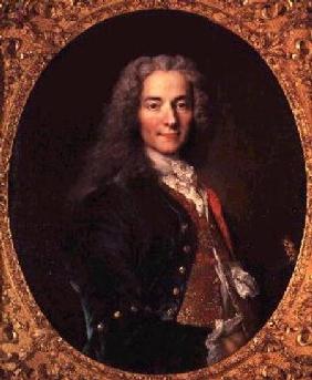 Portrait of Voltaire (1694-1778) aged 23 1728