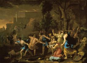 The Saving of the Infant Pyrrhus 1634