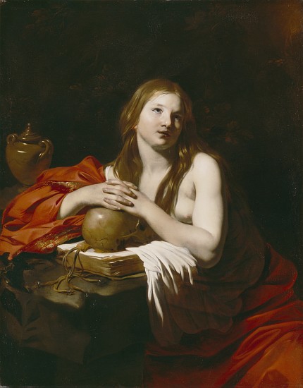 The Repentant Magdalene von Nicolas Regnier