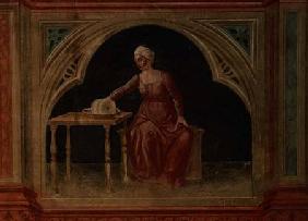 Lady in Waiting, after Giotto c.1450