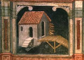 Watermill, from 'The Working World' cycle after Giotto c.1450