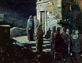 Christ after the Last Supper in Gethsemane 1888
