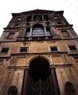 View of the rear facade, detail of the entrance, designed for Cardinal Pietro Aldobrandini by Giacom