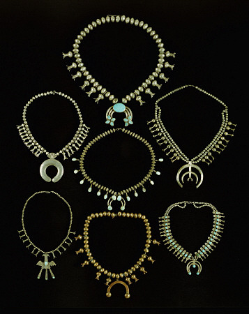 A Selection Of Navajo Silver And Turquoise Necklaces von 