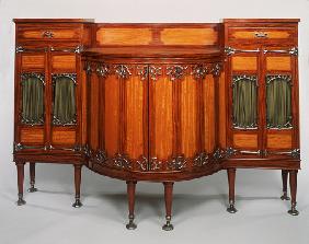 A Mahogany And Satinwood Buffet By Morris & Company, Circa 1899