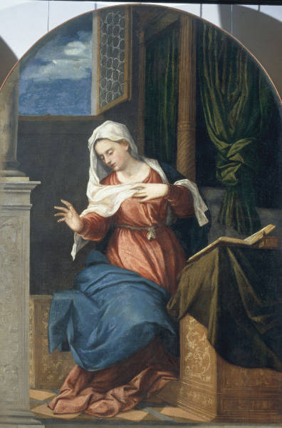 Bonifazio Veronese, Maria der Verkuend. von 
