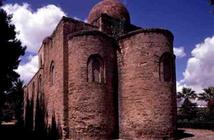 Exterior of the Norman church, 12th century (photo) 15th