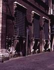 External view of the ground floor piano, designed by Antonio da Sangallo the Younger (1483-1546) and 1944