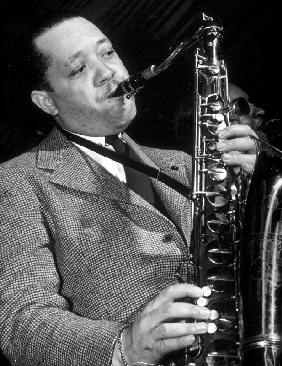 Jazz saxophonist Lester Young c. 1953