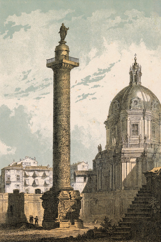 Rom, Trajans-Säule von 