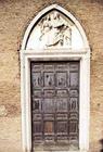 Right hand doorway of the convent, 17th century (photo) 19th