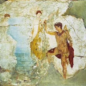 Perseus befreit Andromeda aus dem Haus der fünf Skelette 4th decora