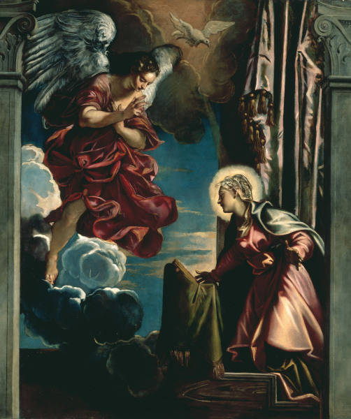 Tintoretto, Verkuendigung an Maria von 