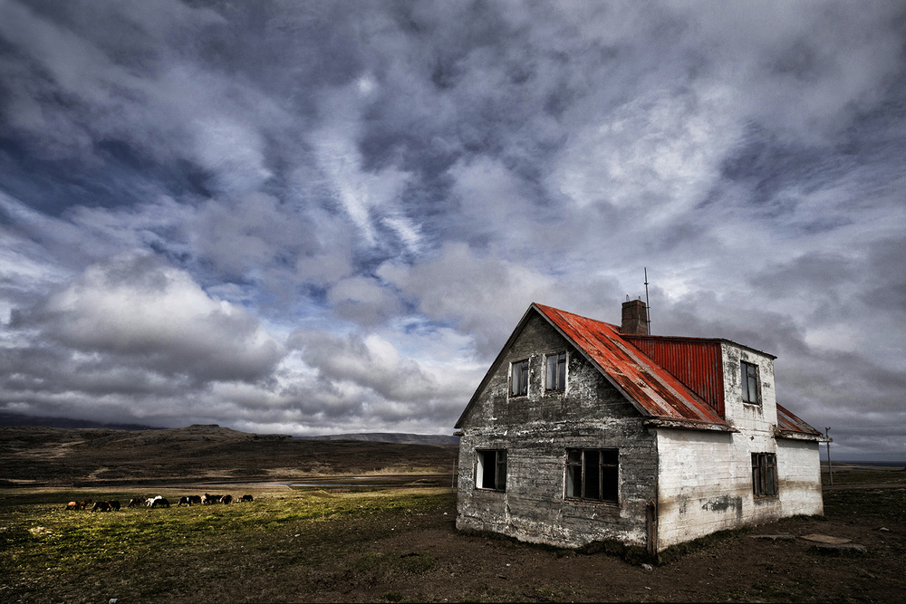 Verlassener Bauernhof von Þorsteinn H. Ingibergsson