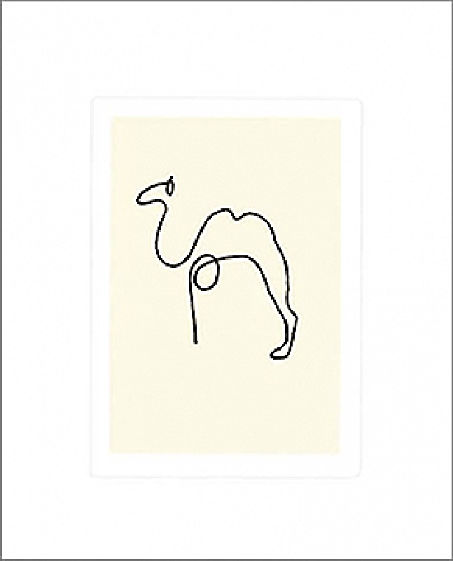 Bild:  Pablo Picasso - Le chameau