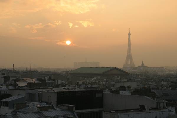 über den Dächern von Paris von 