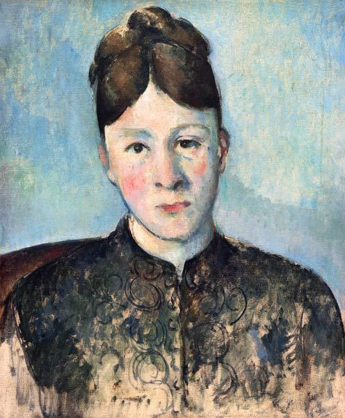 Portrait Madame Cézanne ll um 1885