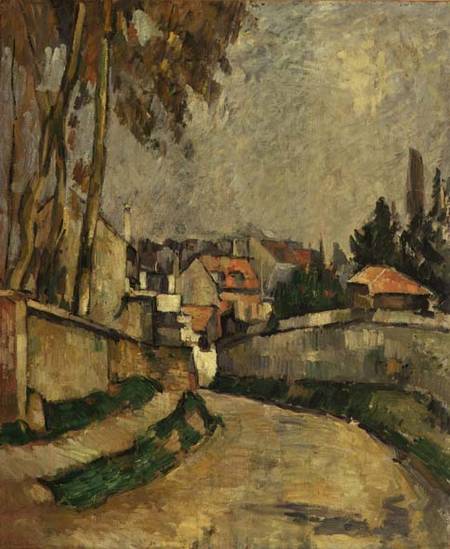 Village Road von Paul Cézanne