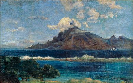 Paysage de Te Vaa (Tahiti) 1896