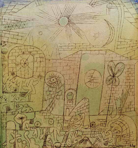Fruehlings-Sonne, 1919.52 von Paul Klee